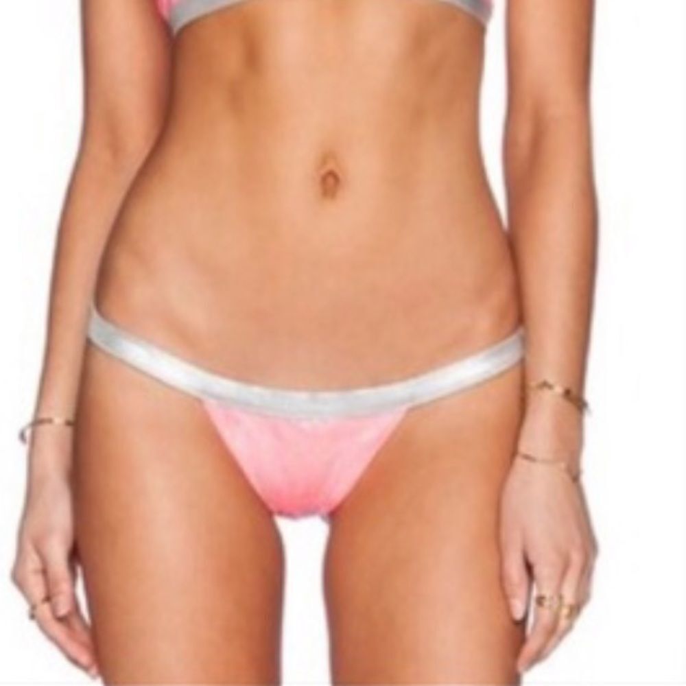 Beach Bunny Neon Galaxy Skimpy Bikini Bottom nwt